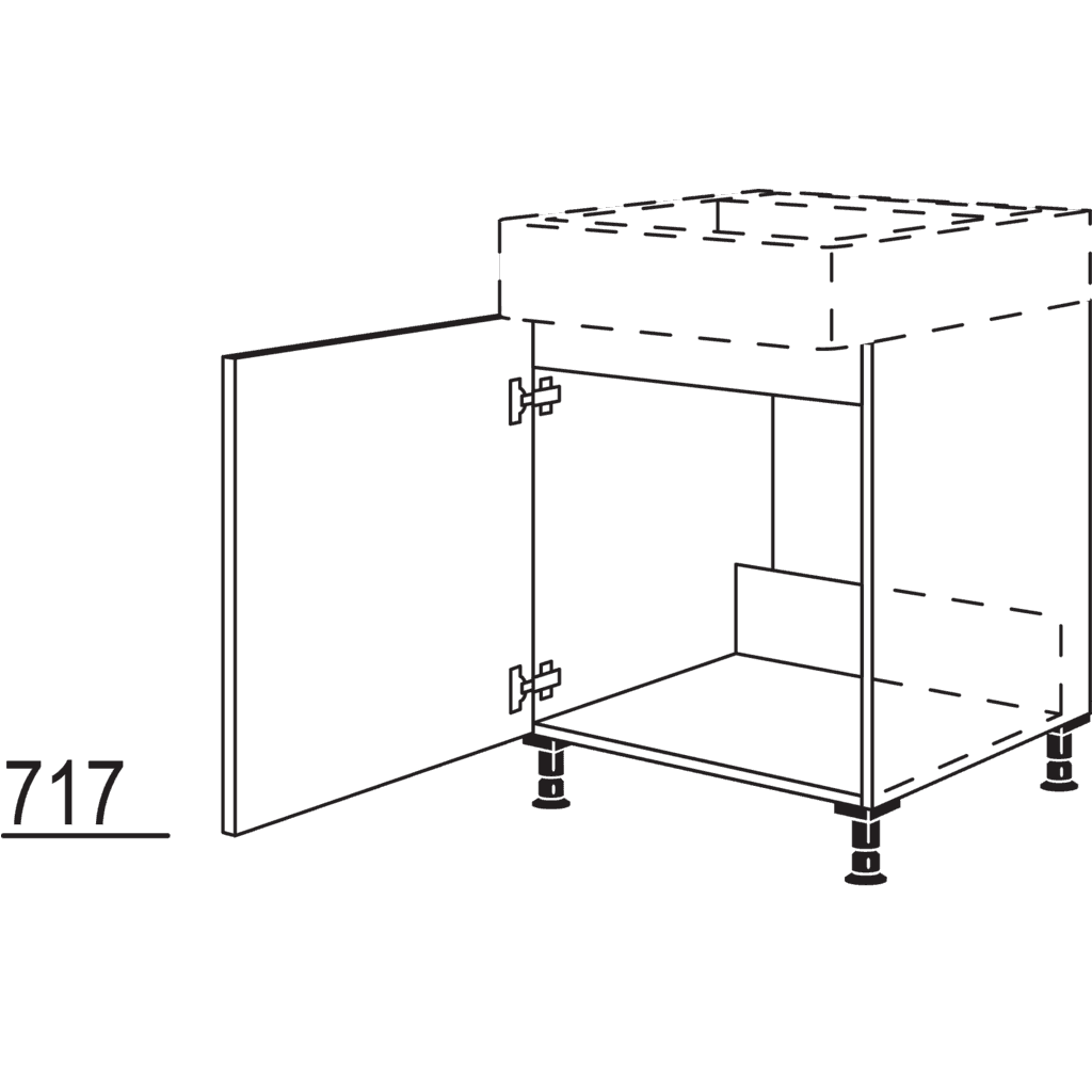 Maxi-Spülenschrank