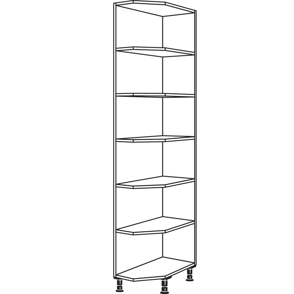 XL-Hochschrank-Abschlussregal