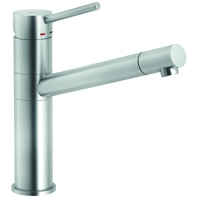 CARLO NOBILI: High-pressure
single-lever mixer tap Snow,
mixer tap, stainless steel look