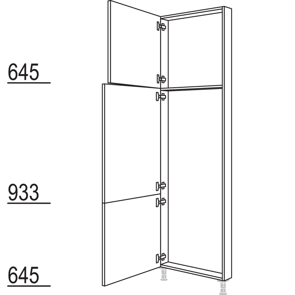 XL-Hochschrank-Rahmenteil