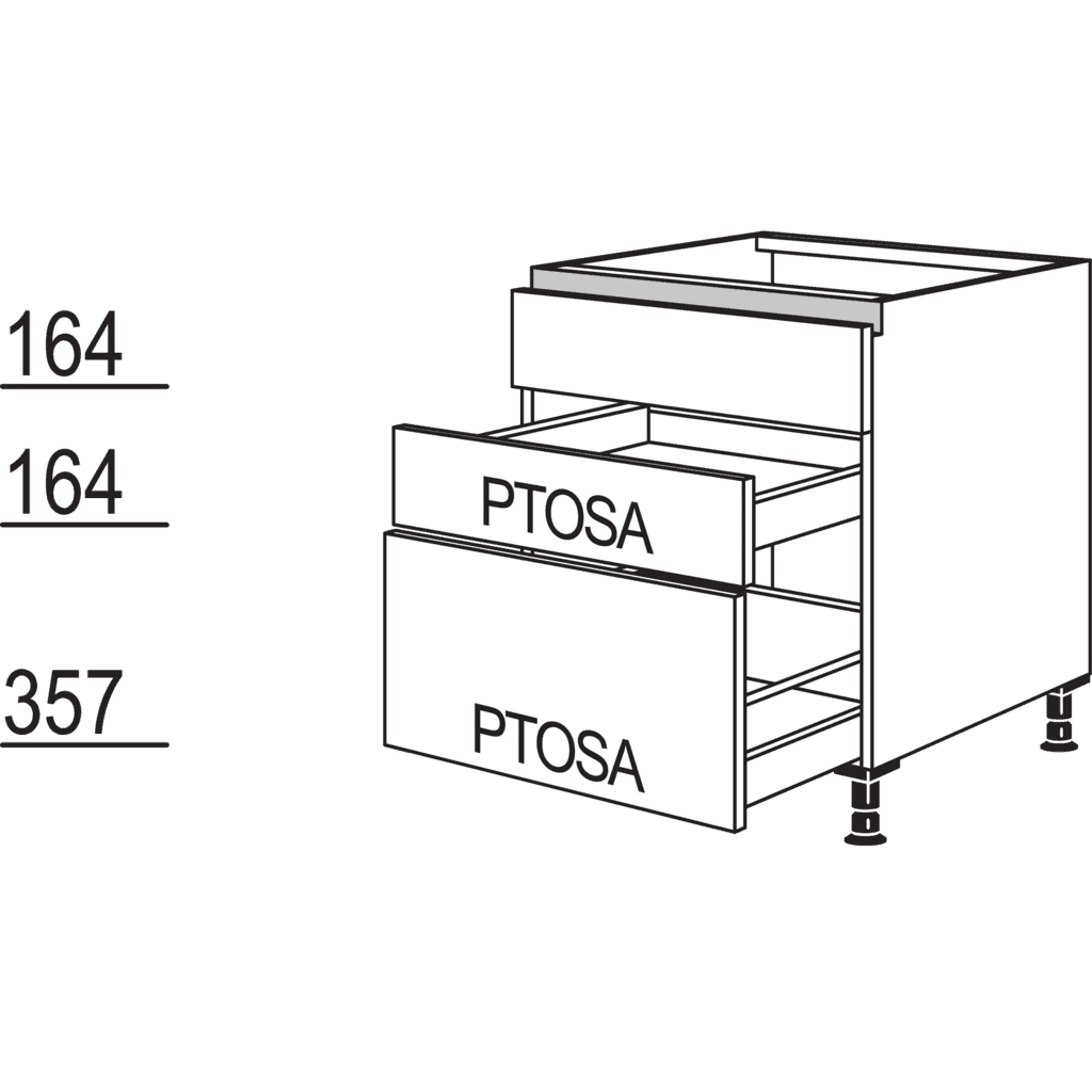 Spülen-Auszugschrank