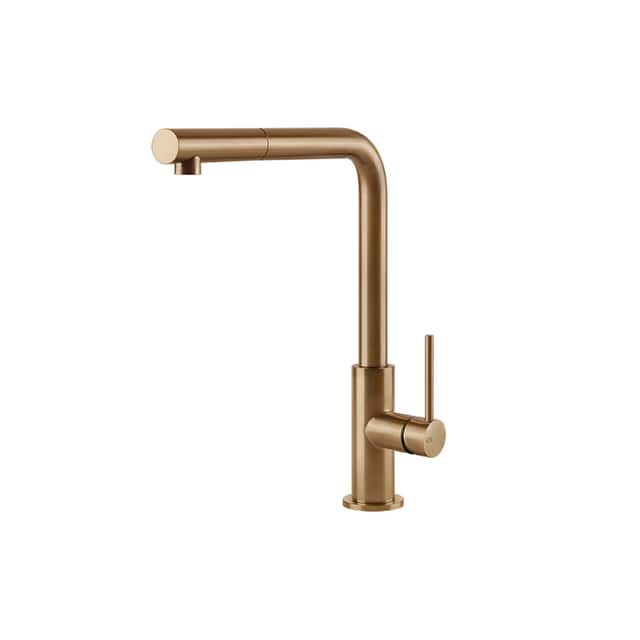 GESSI: High-pressure
single-lever mixer tap DELIA
with spray, mixer tap