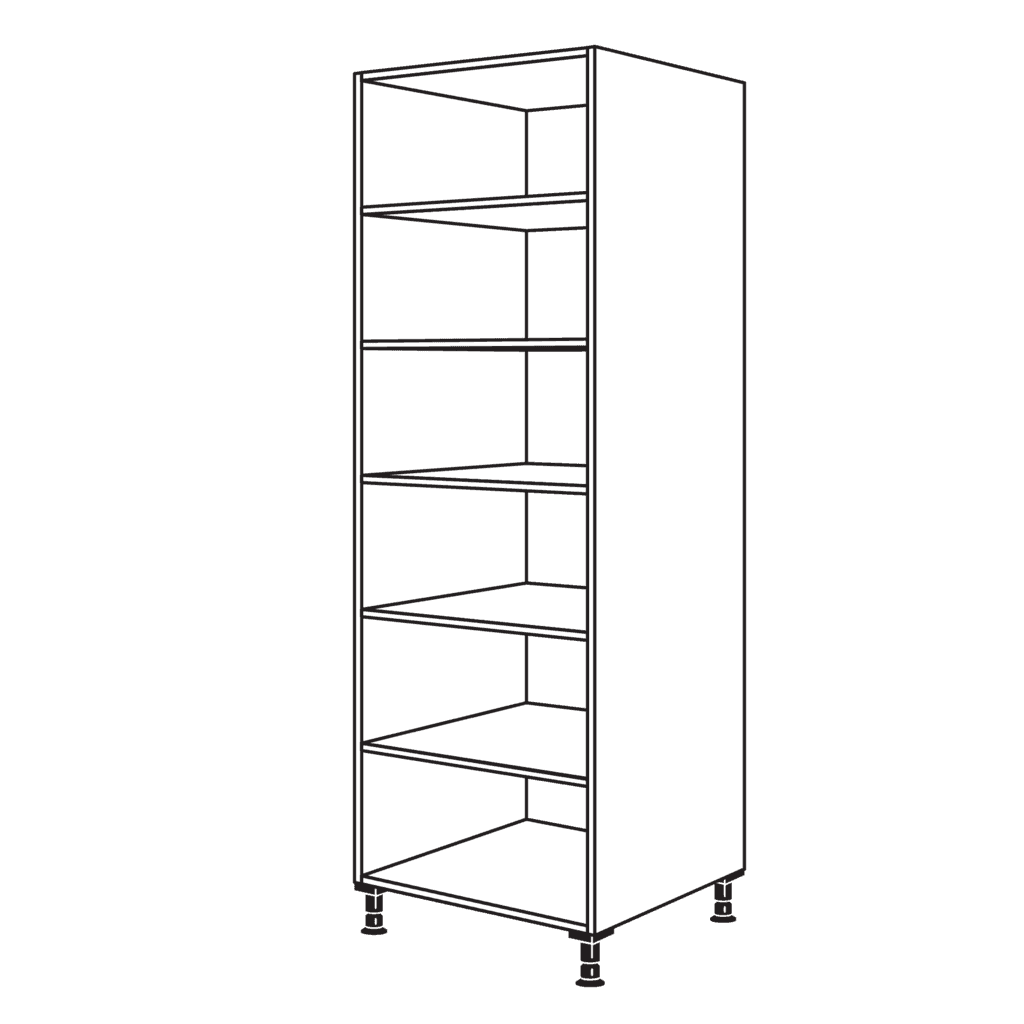 Hochschrank-Regal