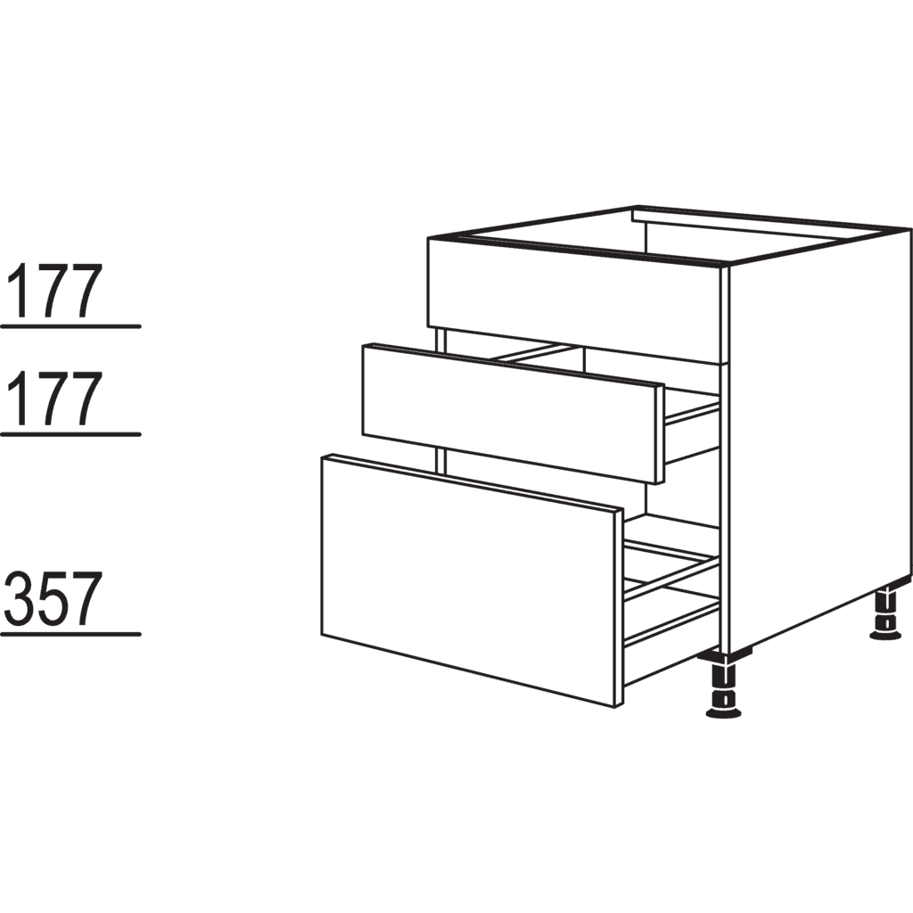 Kochstellenschrank