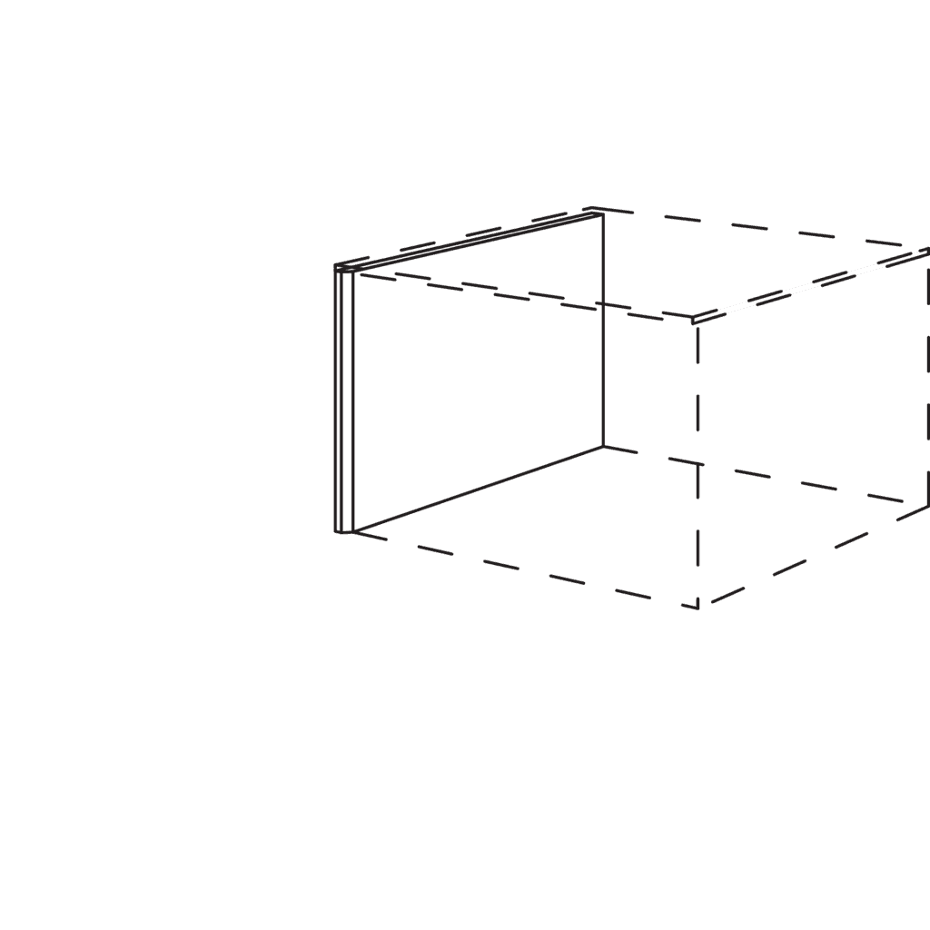 Facettenwange, 16 mm stark