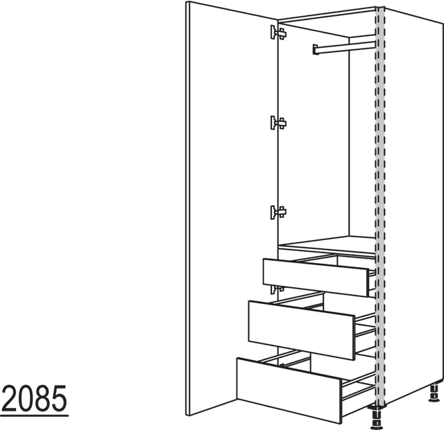 XL wardrobe cabinet