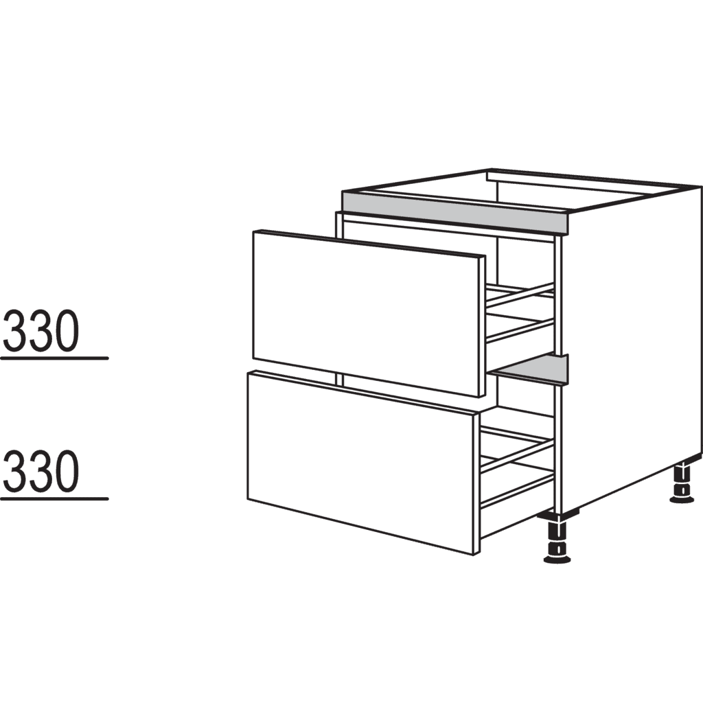 Kochstellenschrank