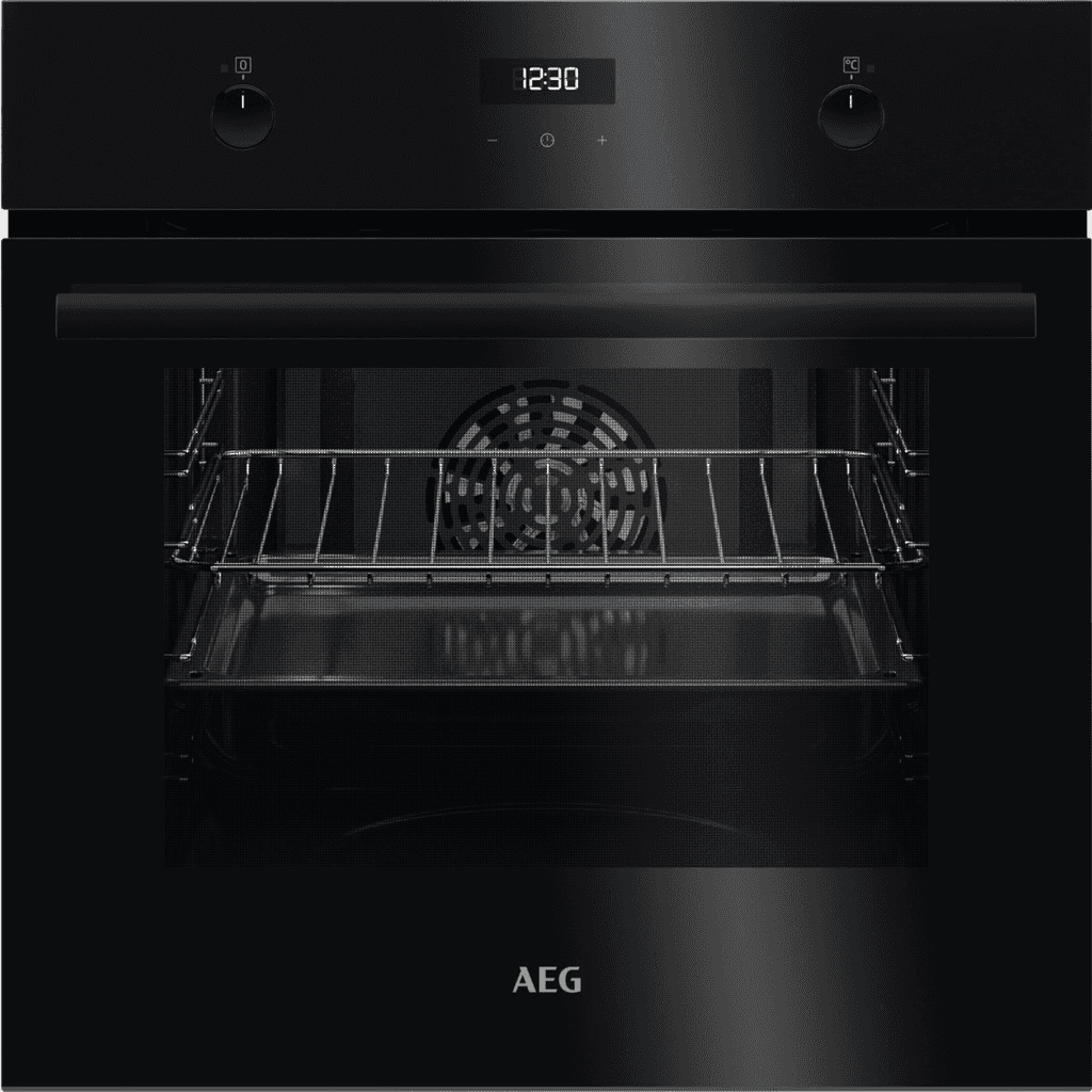 AEG Einbaubackofen BEK43511XB,
Schwarz