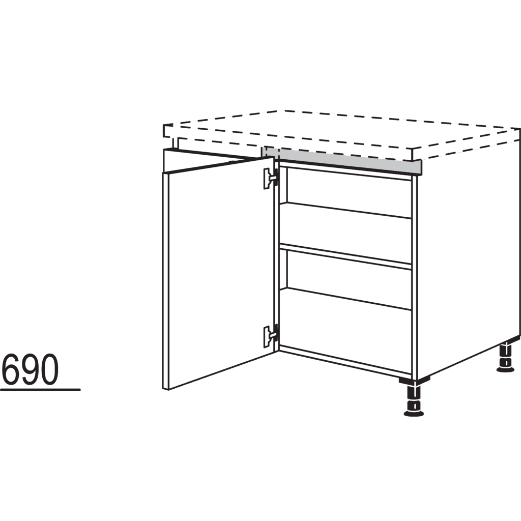 Eckschrank