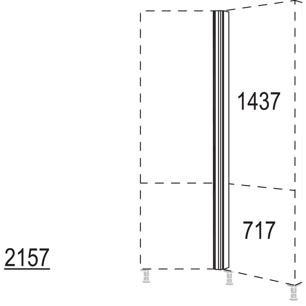 Winkelpassstück 135°, variabel