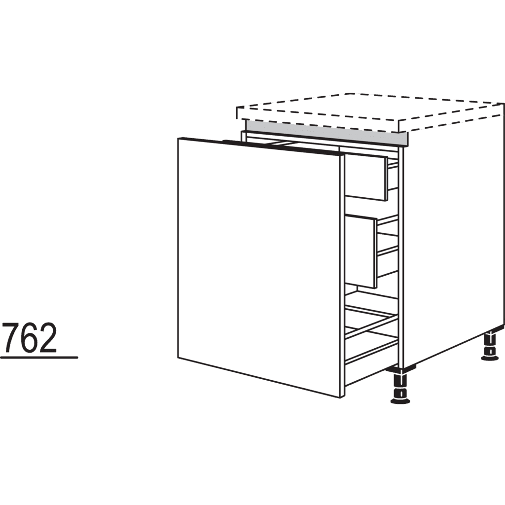 XL-Auszugschrank