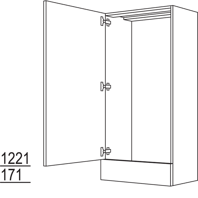 Aufsatzschrank für
Wasserboiler