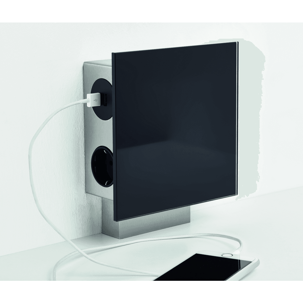 Dreifach-Steckdose Power Quad
mit USB-Charger