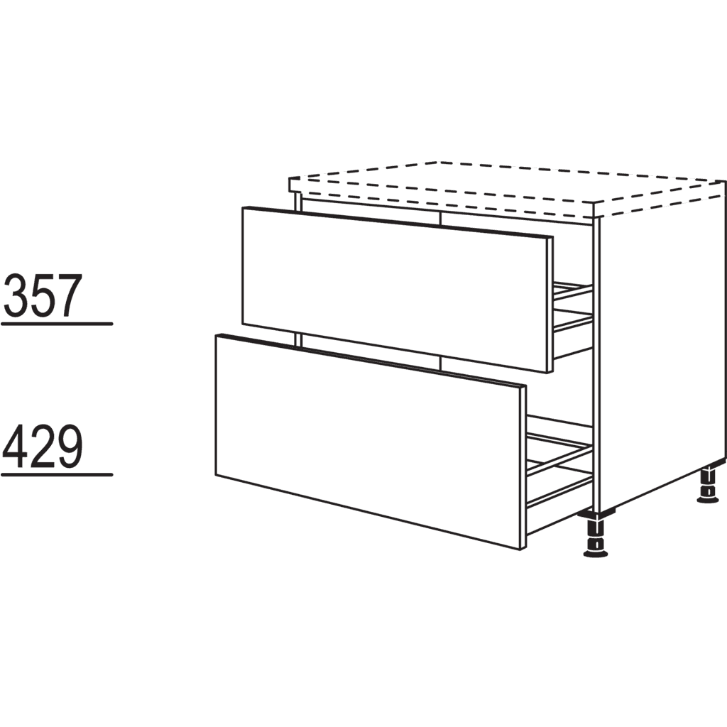 XL-Auszugschrank