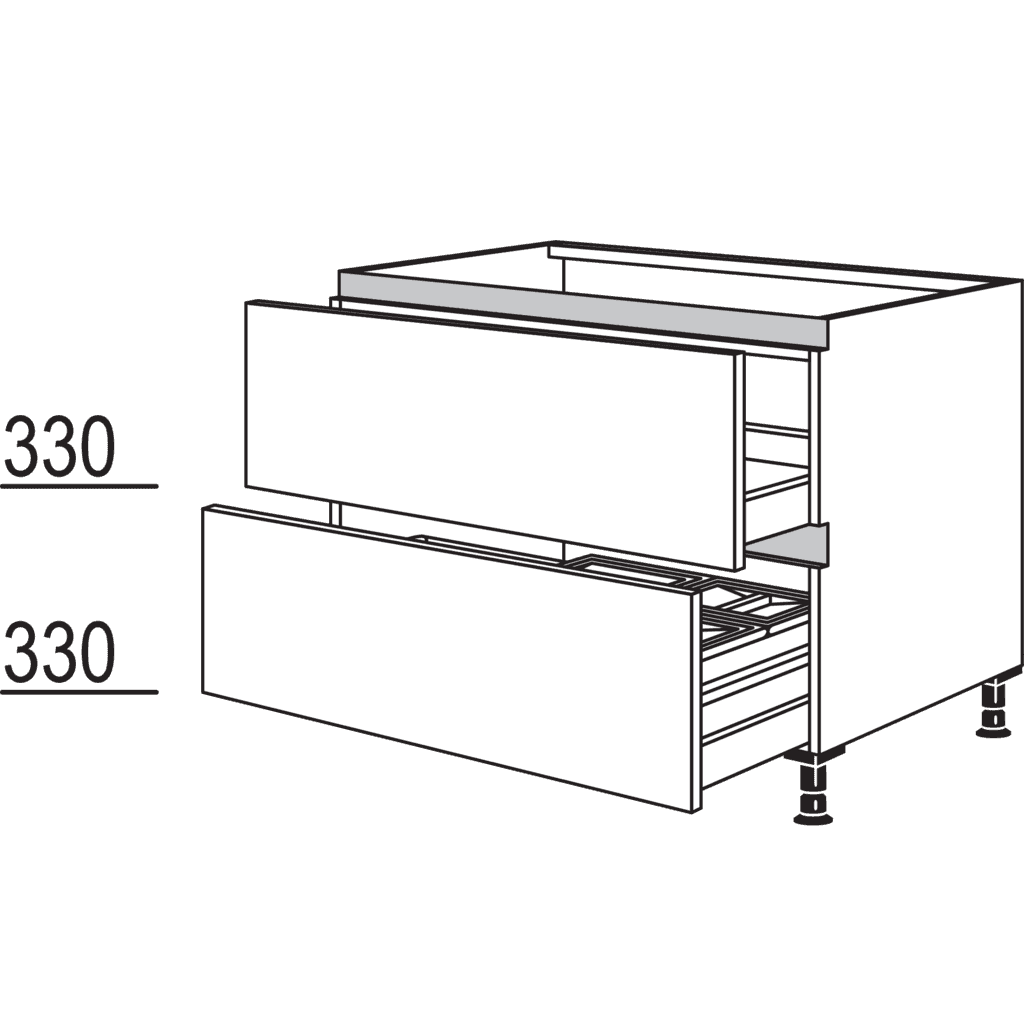 Spülen-Auszugschrank Flex 21