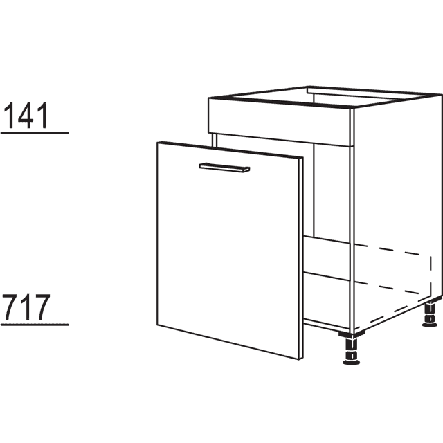 Maxi sink base cabinet