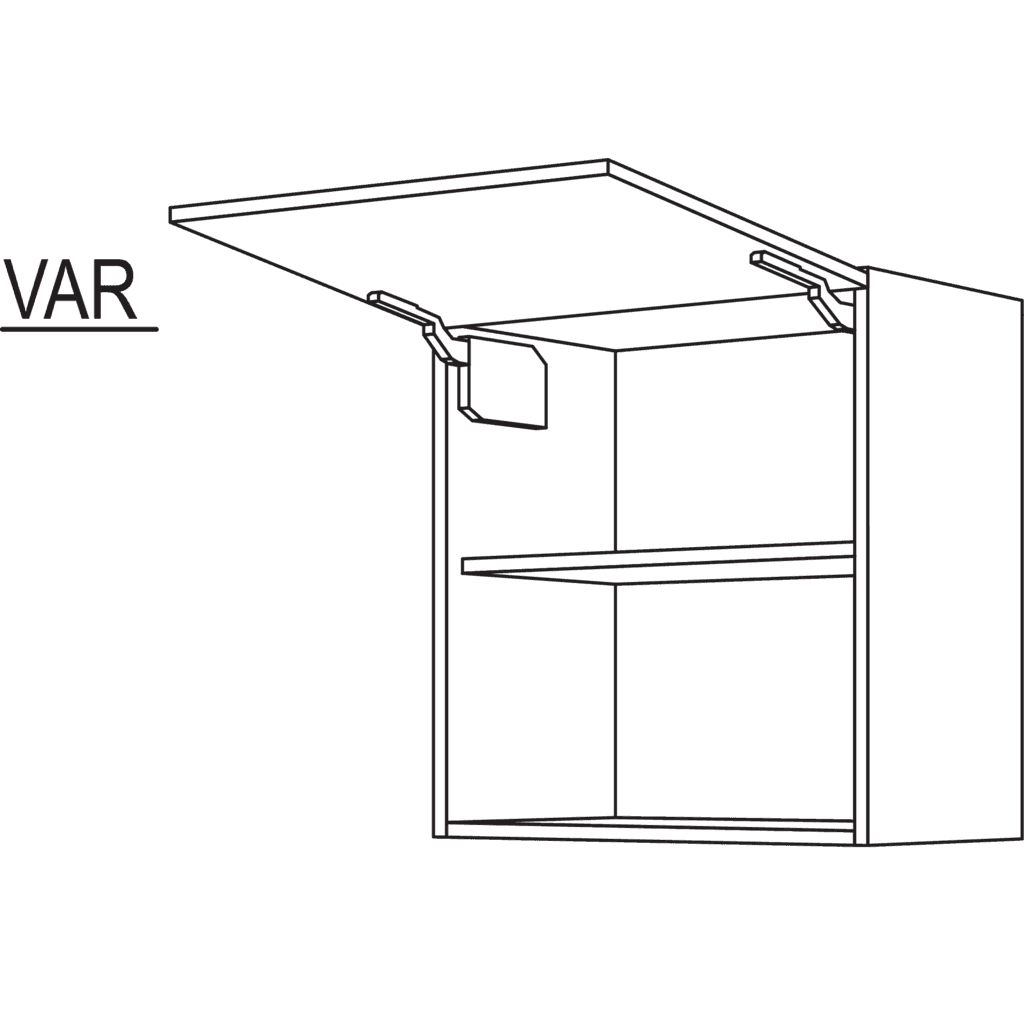 Wandschrank für
Mikrowellengerät