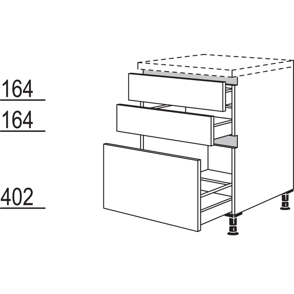 XL-Auszugschrank