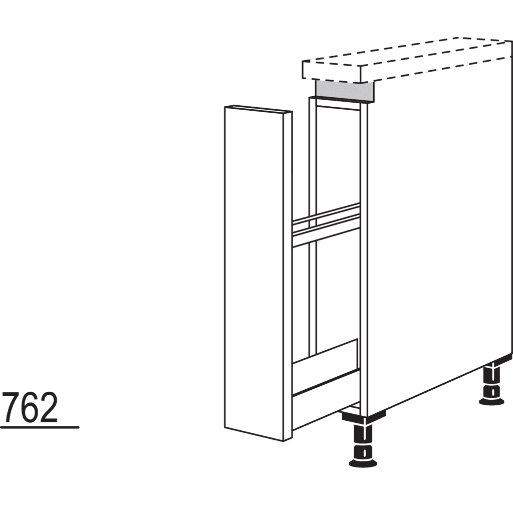 XL-Auszugschrank