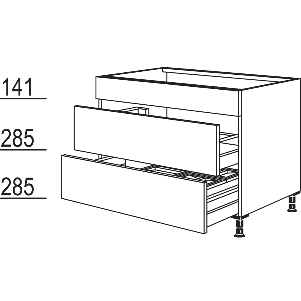 Spülen-Auszugschrank Flex 21