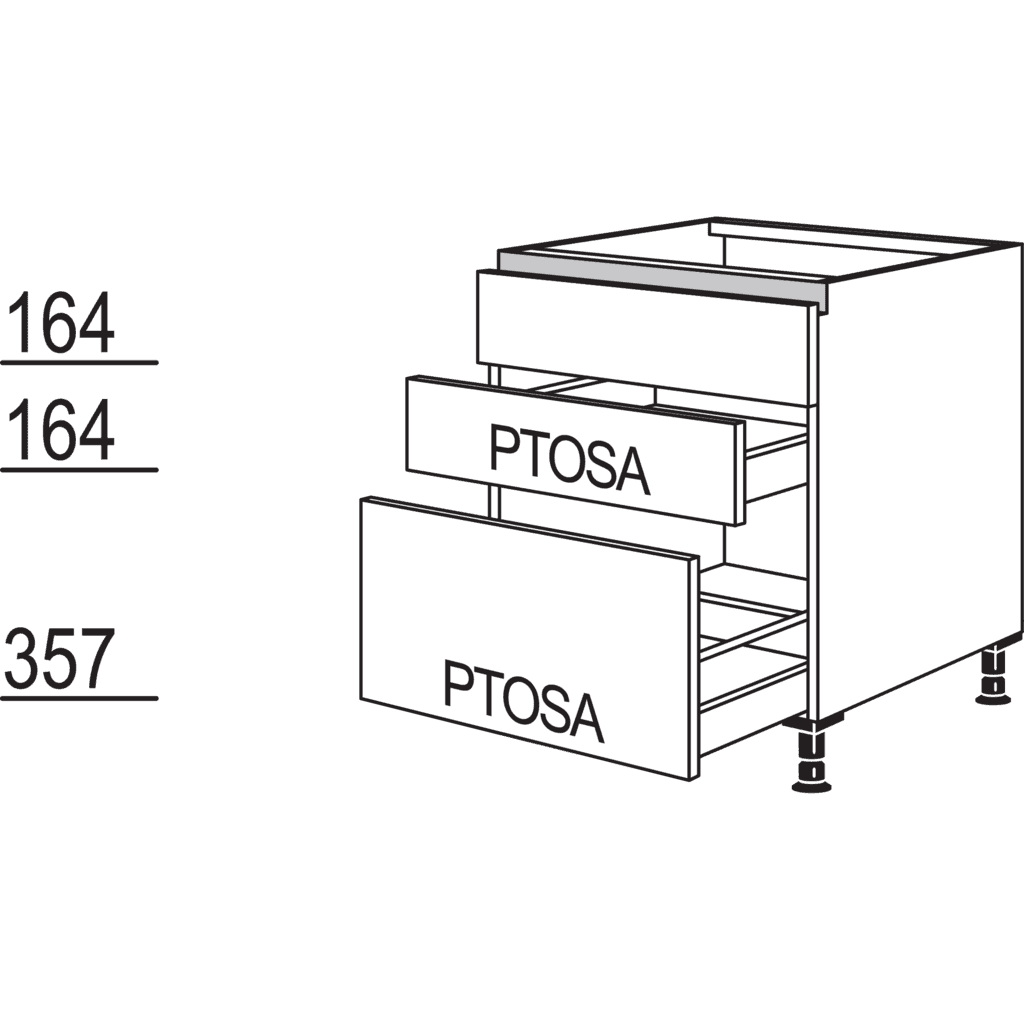 Kochstellenschrank