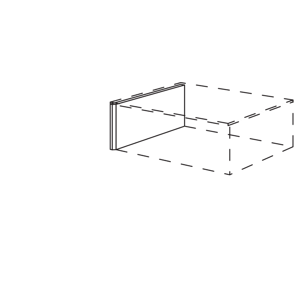 Facettenwange, 16 mm stark
