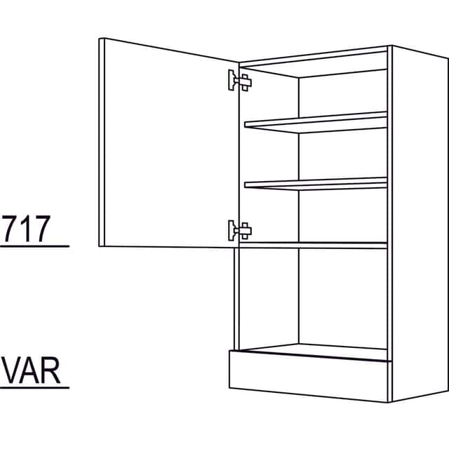 Aufsatzschrank für
Mikrowellengeräte - 1