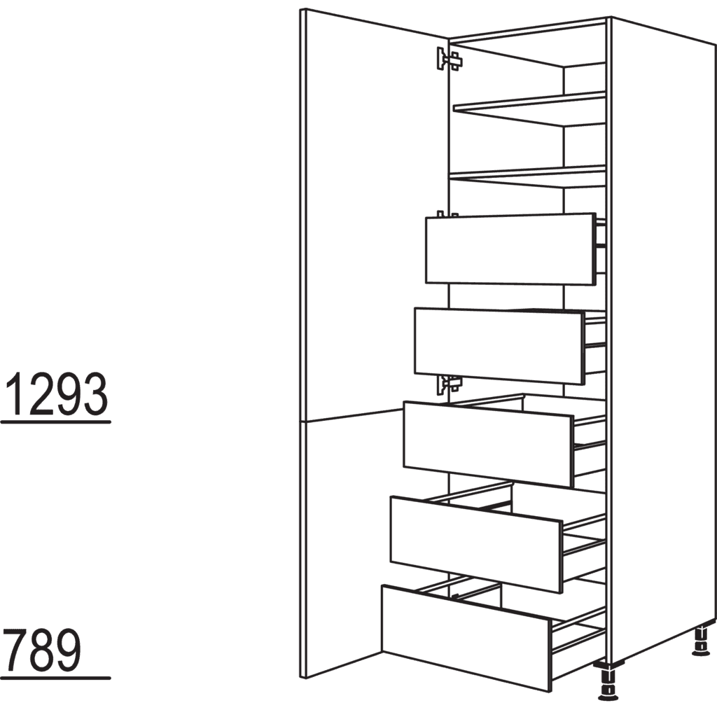 XL-Hochschrank