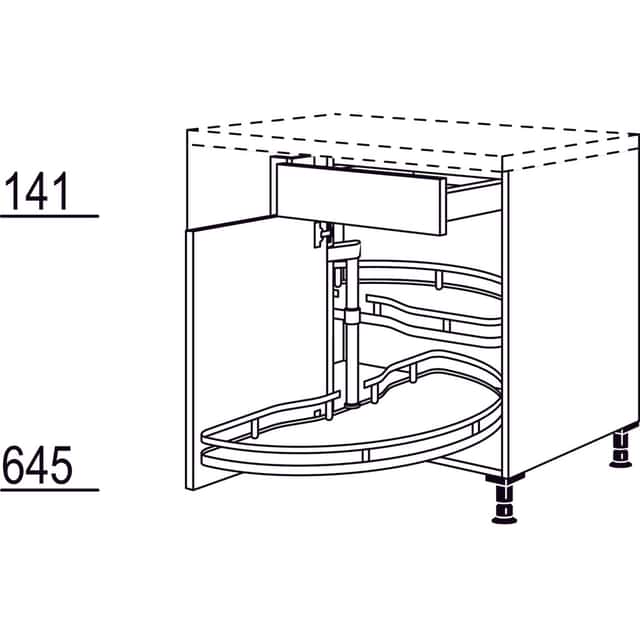 Corner cabinet - 1