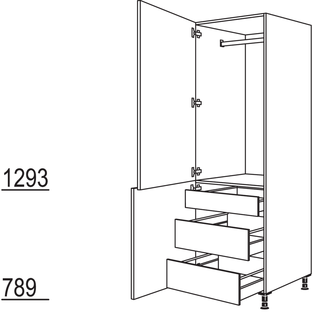 XL-Garderobenschrank