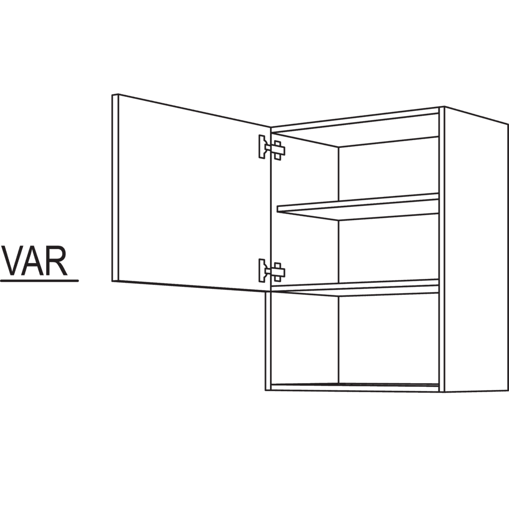 Wandschrank für
Mikrowellengerät
