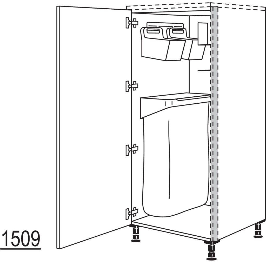 Highboard mit
Ordnungssystem Laundry-Area