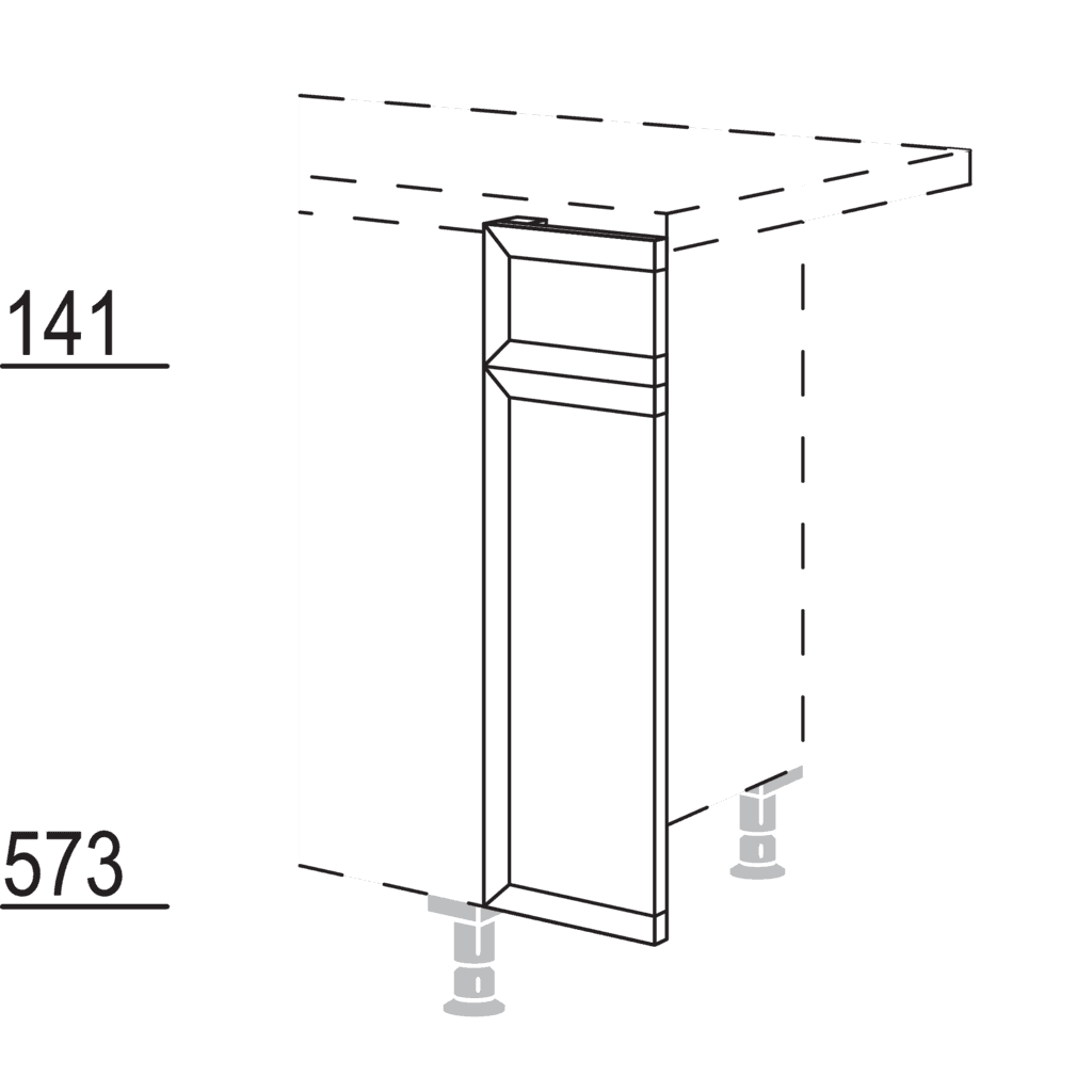 Frontpassstück
in Türausführung