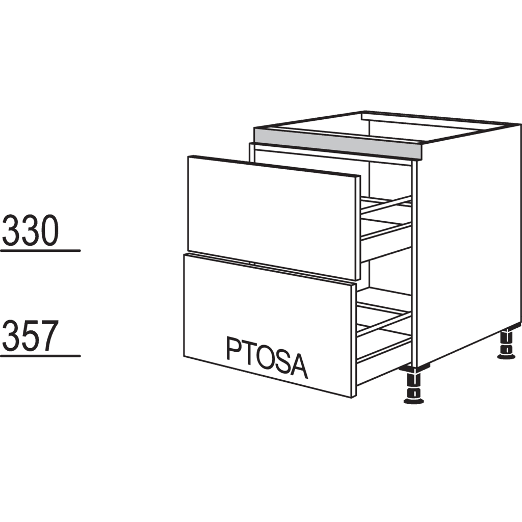Kochstellenschrank
