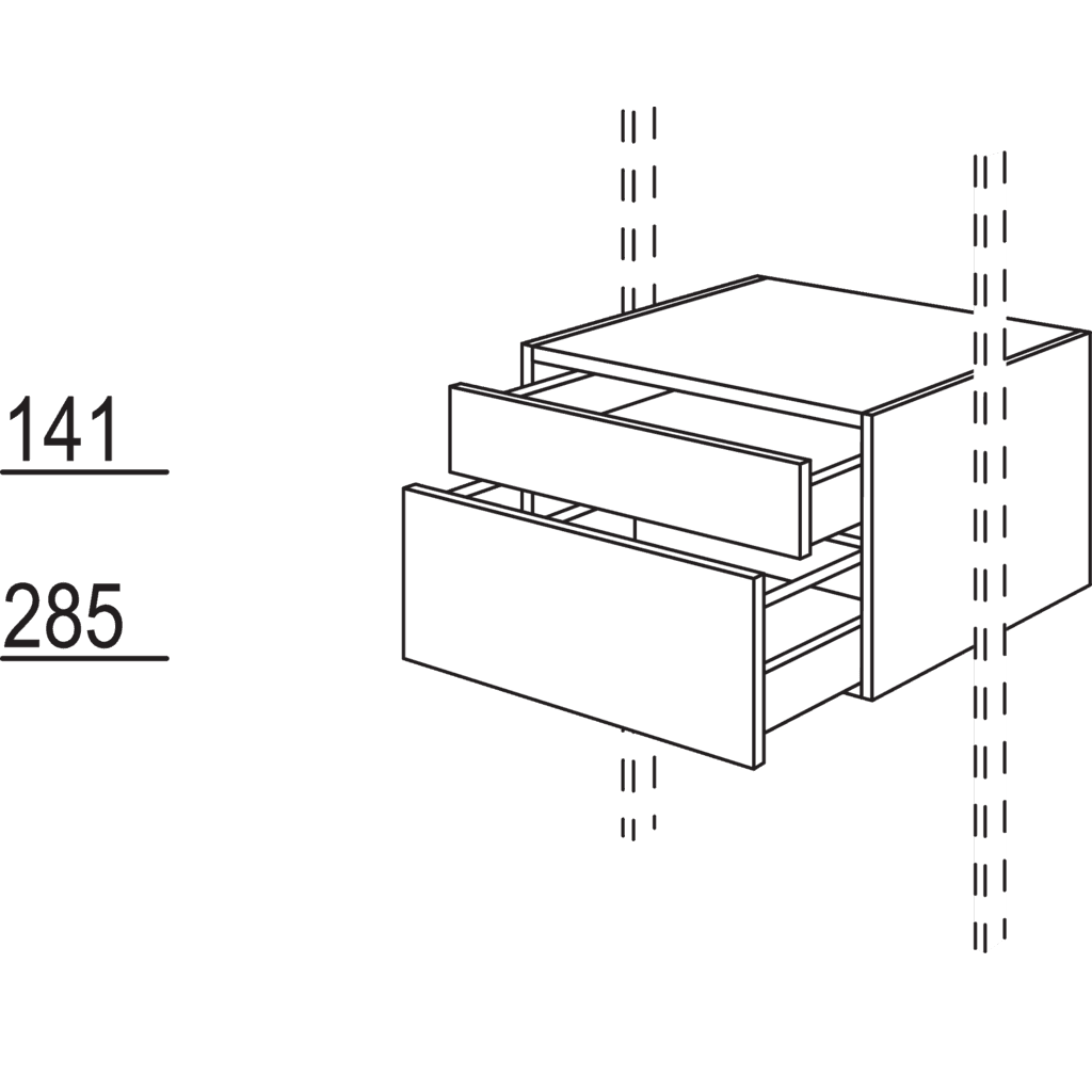 Auszugschrank