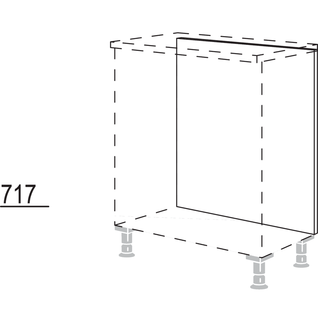 Rückwandverkleidung für
Sideboardplanungen