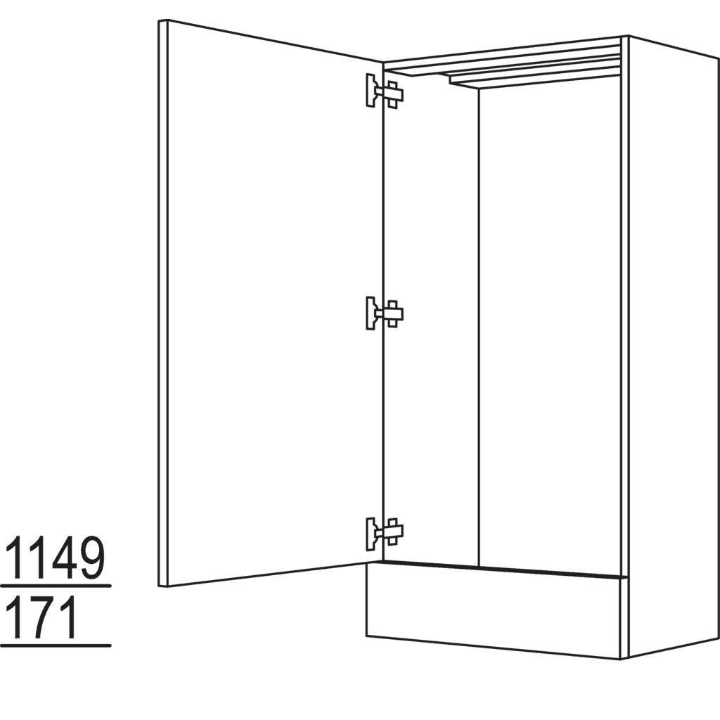 Aufsatzschrank für
Wasserboiler