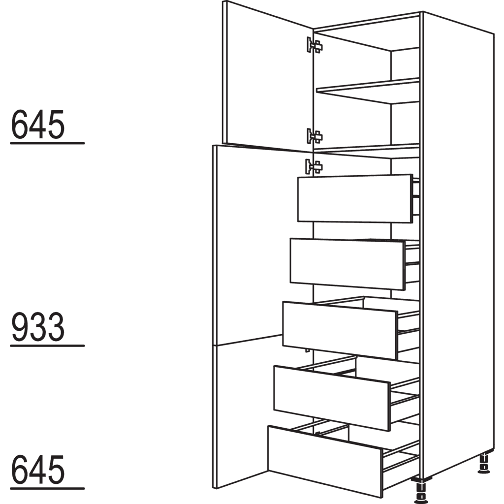 XL-Hochschrank