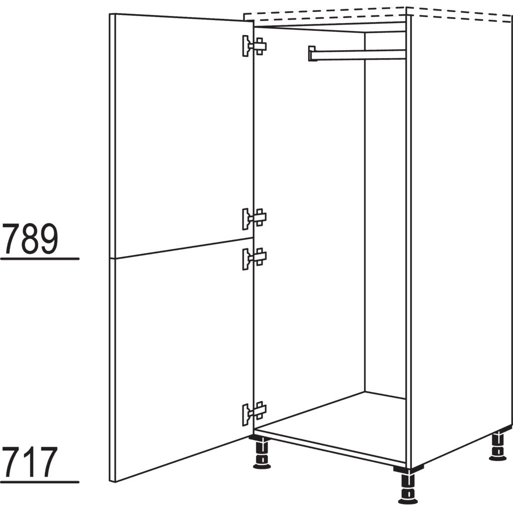 Highboard Garderobenschrank