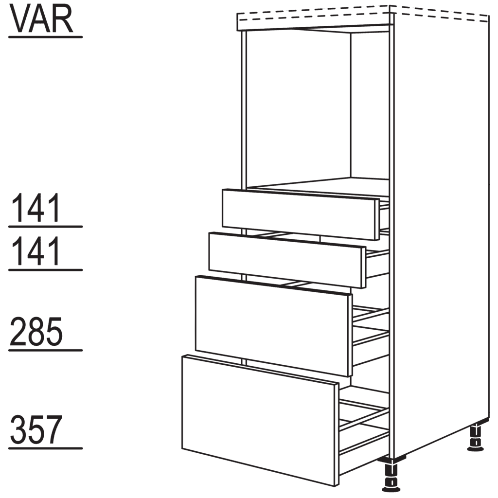 XL-Geräte-Umbau Backofen