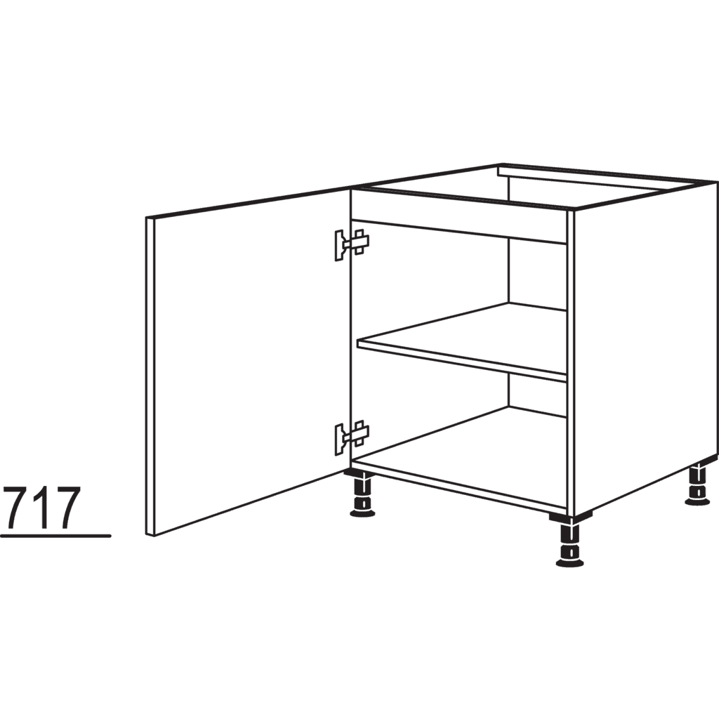 Kochstellenschrank