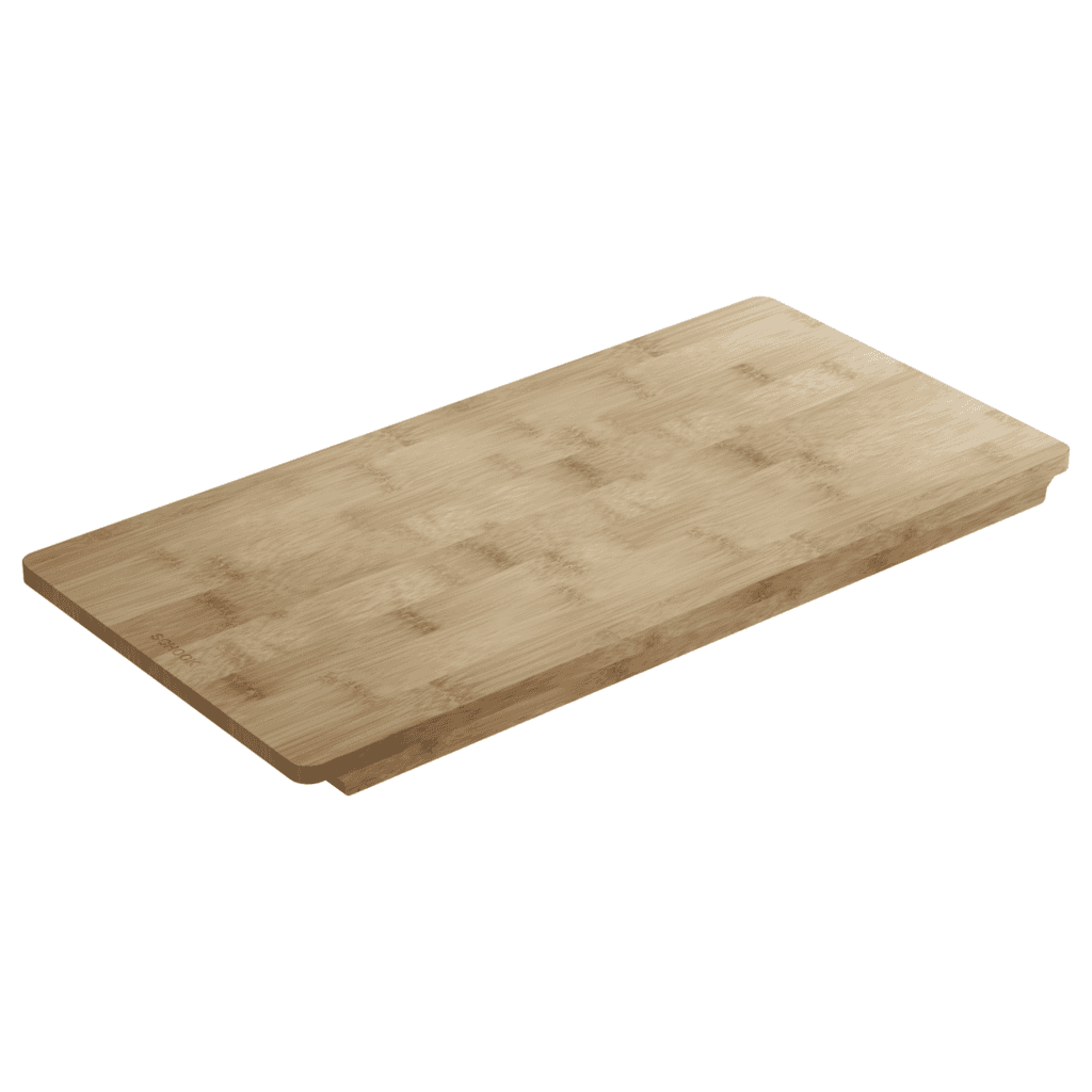 Set mit Holzschneidebrett und
Gitter