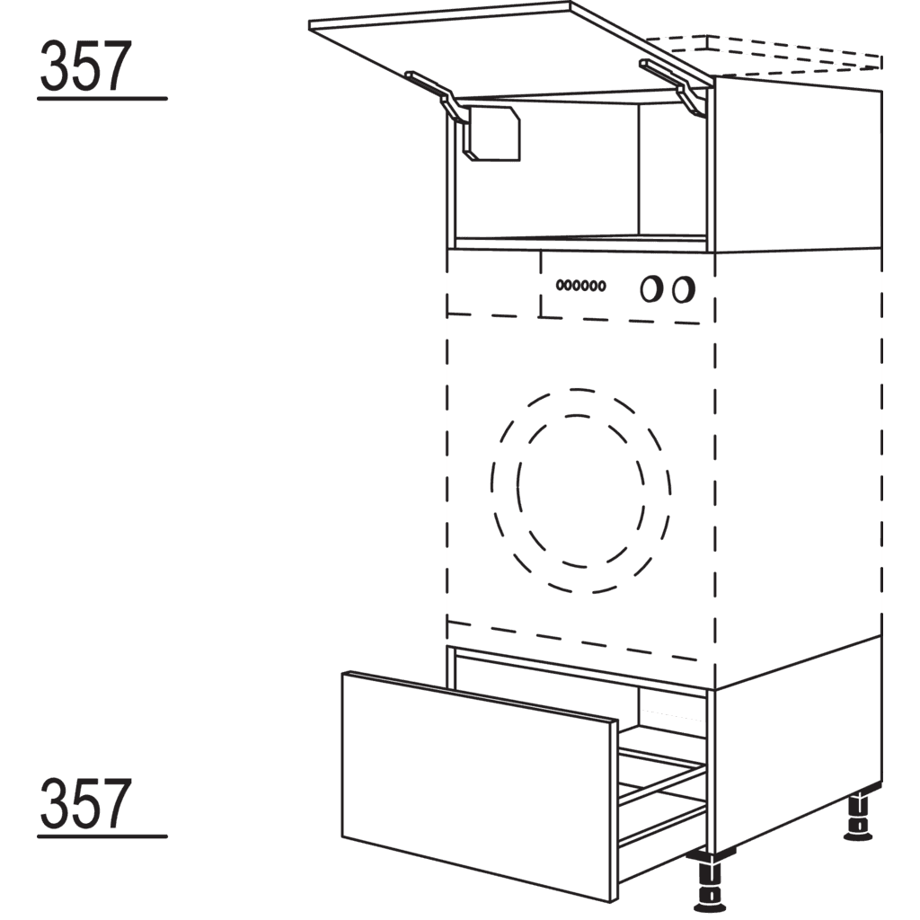 XL-Geräte-Umbau
Waschmaschine /
Wäschetrockner
