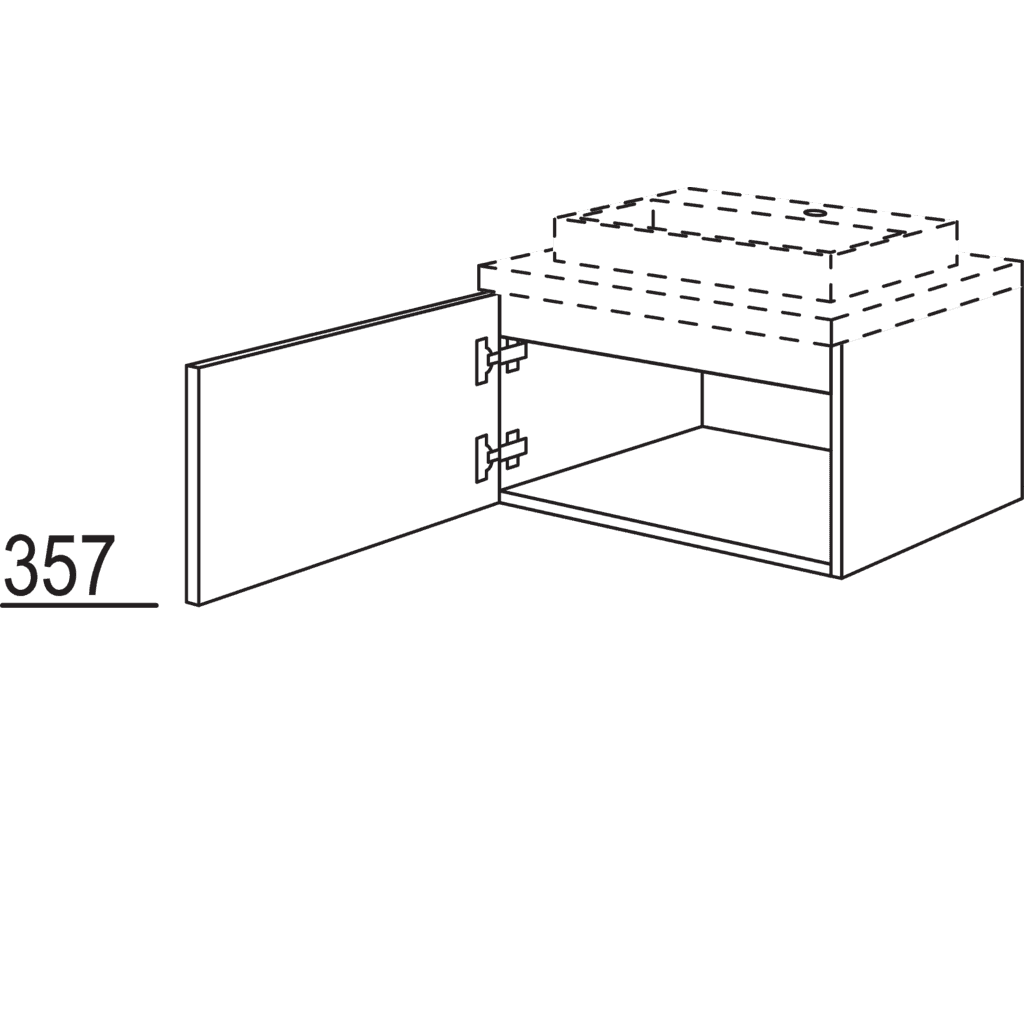 Waschtischschrank