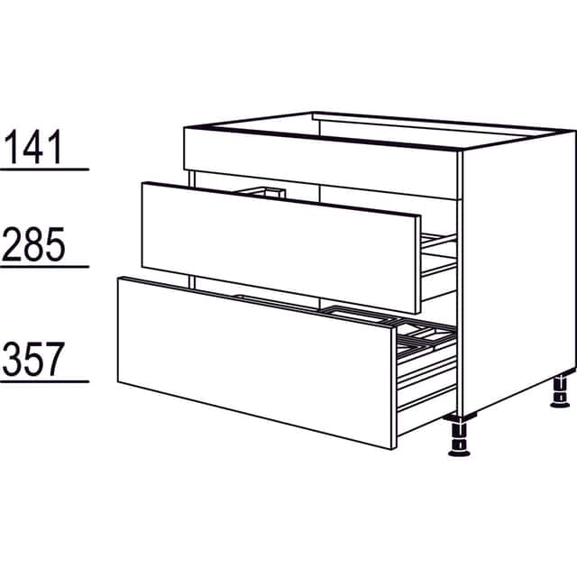 Maxi-Spülen-Auszugschrank
Flex 21 - 1