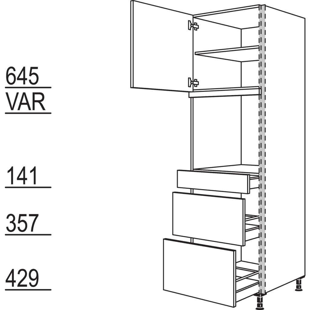XL-Geräte-Umbau Backofen
