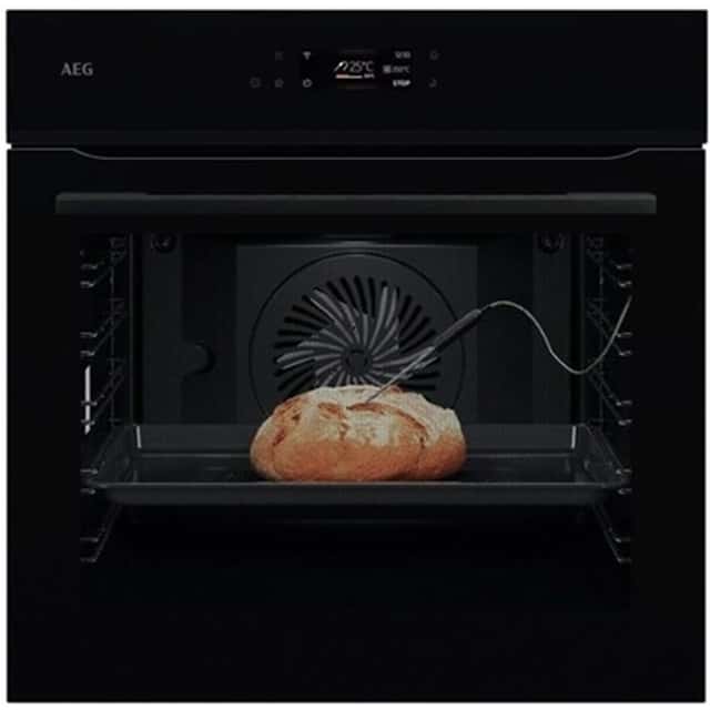 AEG Einbaubackofen BP6200B mit
Pyrolyse Schwarz