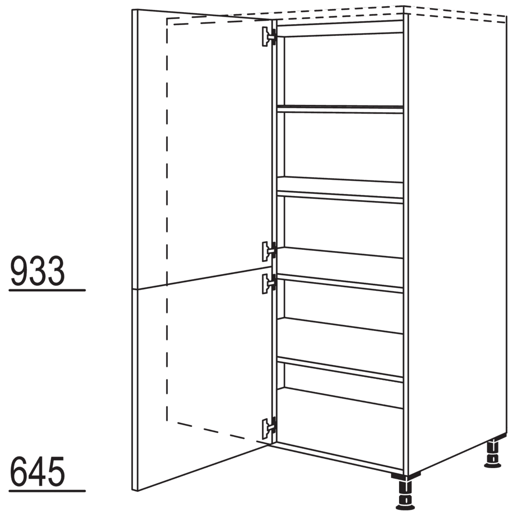 XL-Eck-Highboard