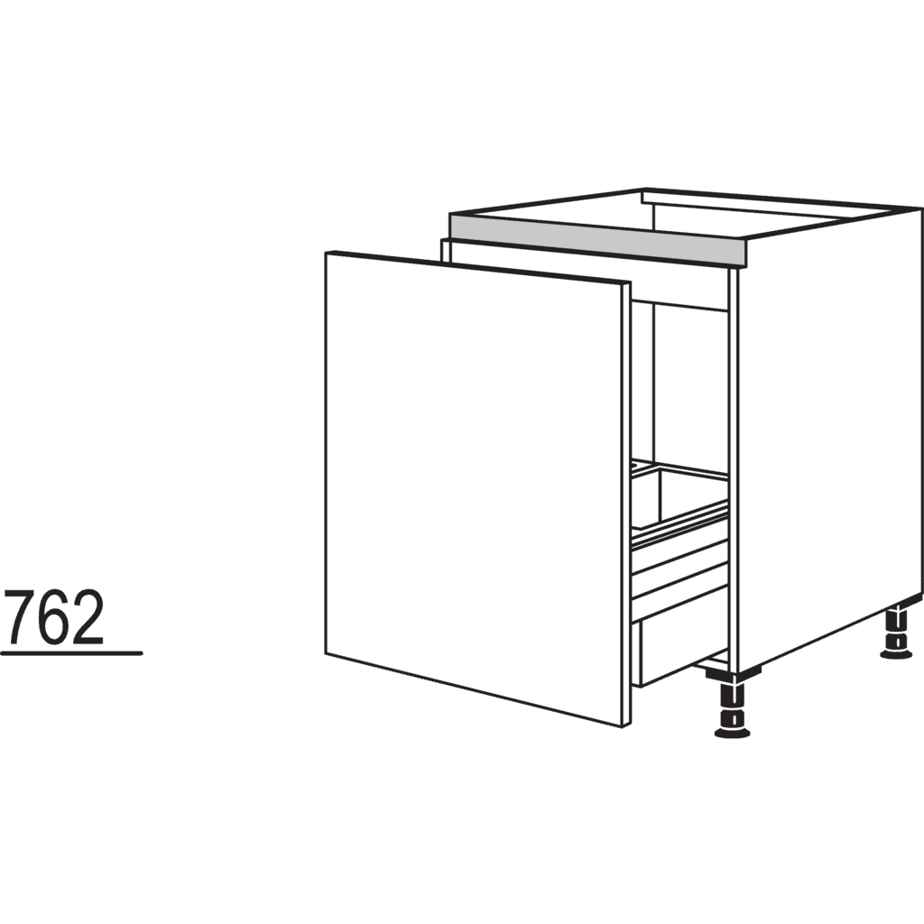 XL-Spülenschrank Frame