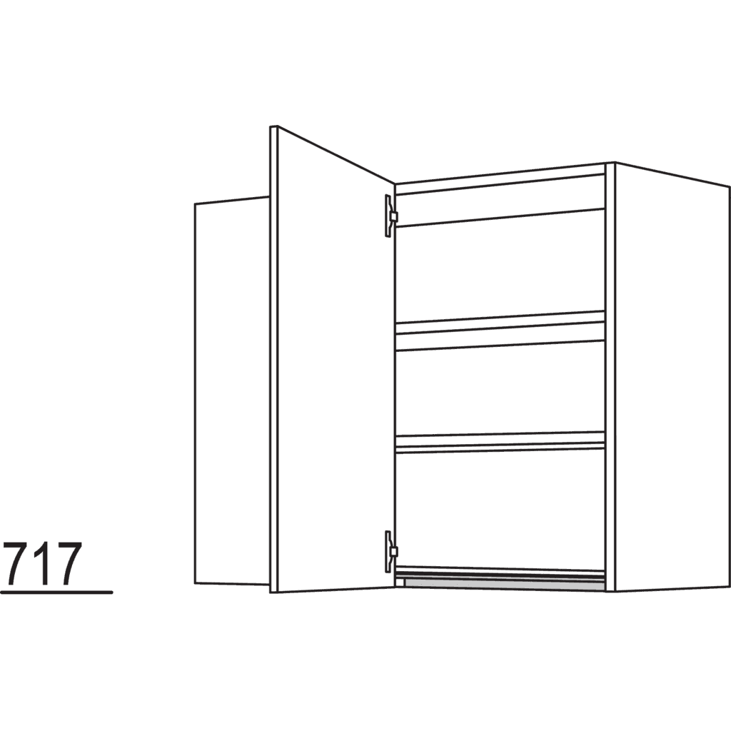 Wand-Eckschrank